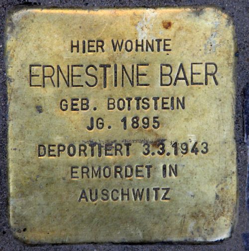 Stolpersteine Markgraf-Albrecht-Strae 14 #1