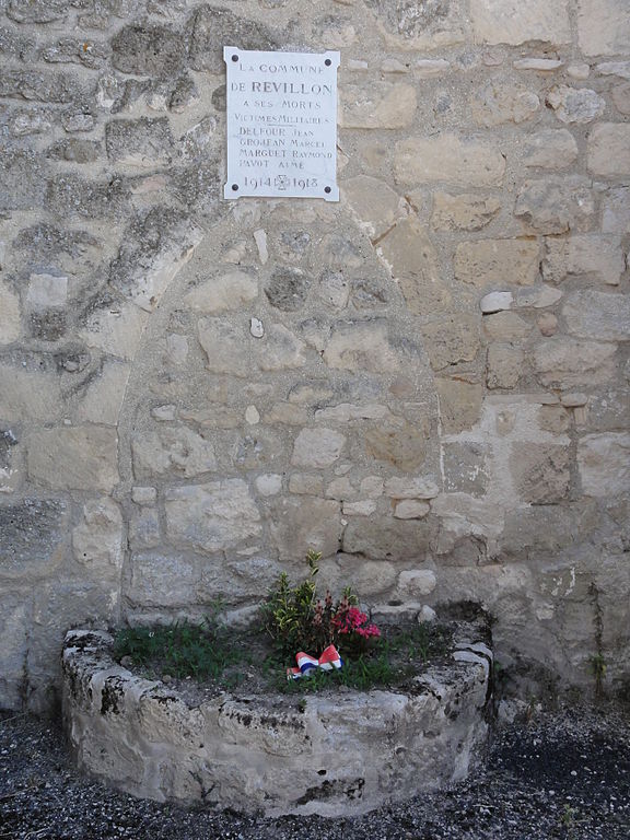 Monument Eerste Wereldoorlog Rvillon