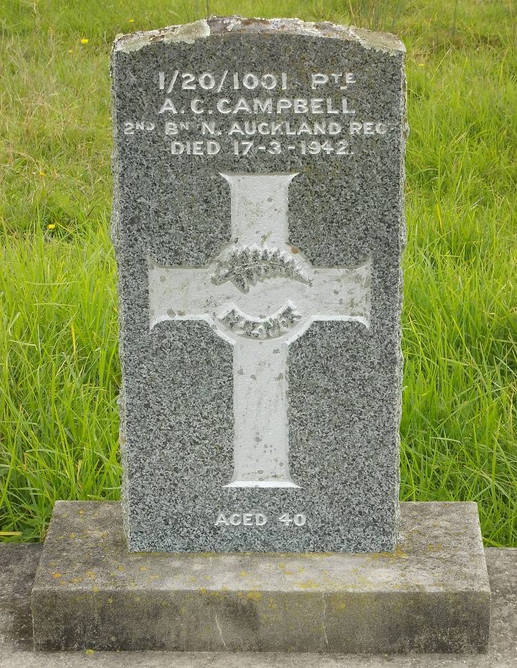 Commonwealth War Grave Otonga Cemetery