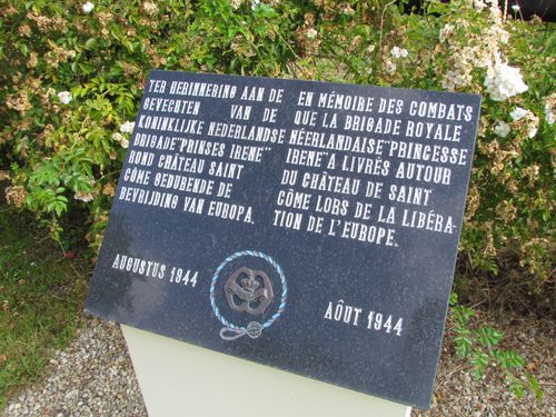 Monument Prinses Irene Brigade Brville-les-Monts #2