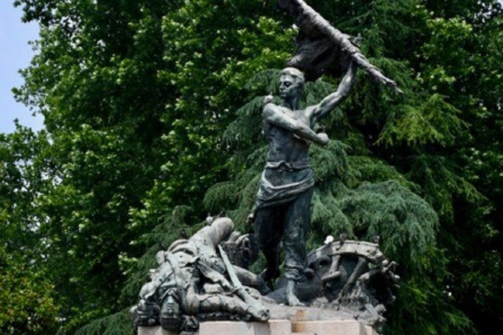 Monument To The Fallen On 8th August 1848 Bologna