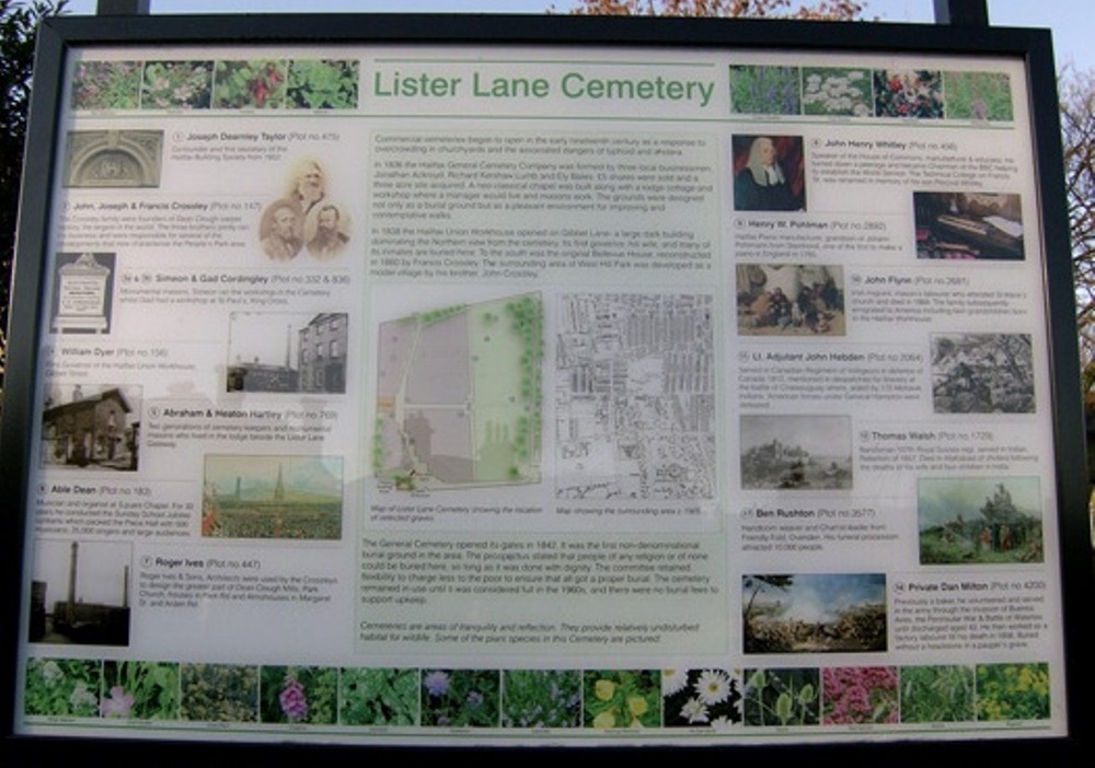 Commonwealth War Graves Lister Lane Cemetery