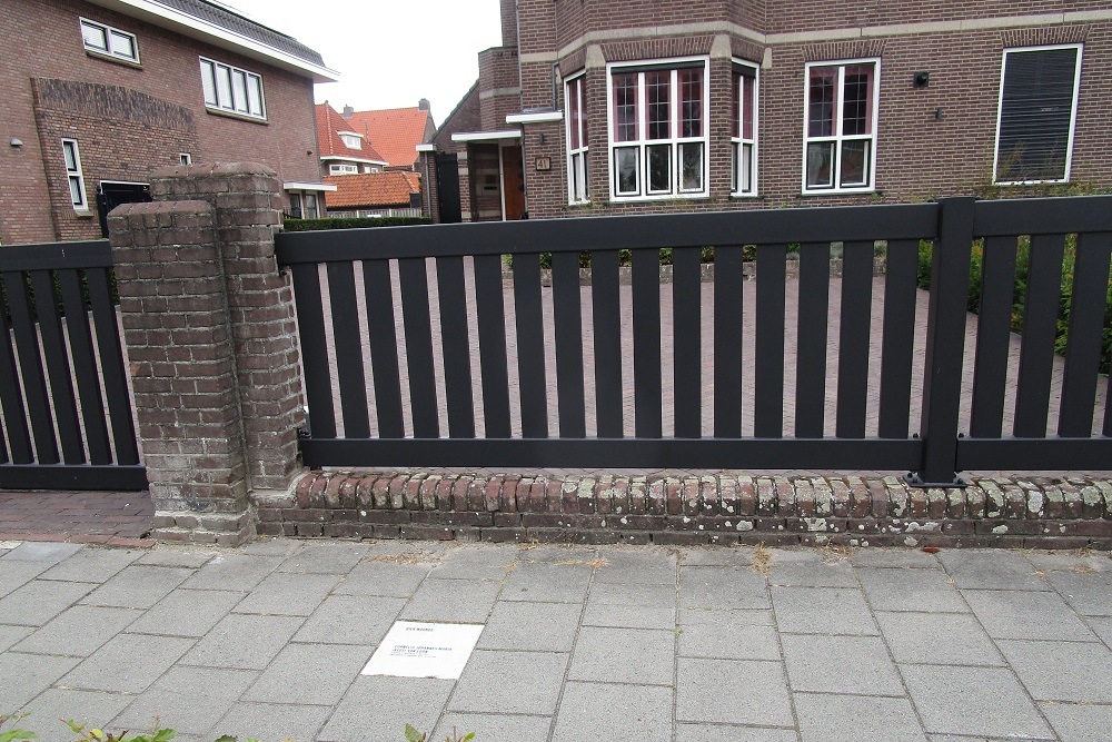 Memorial Stone Meester van Coothstraat 41 #2