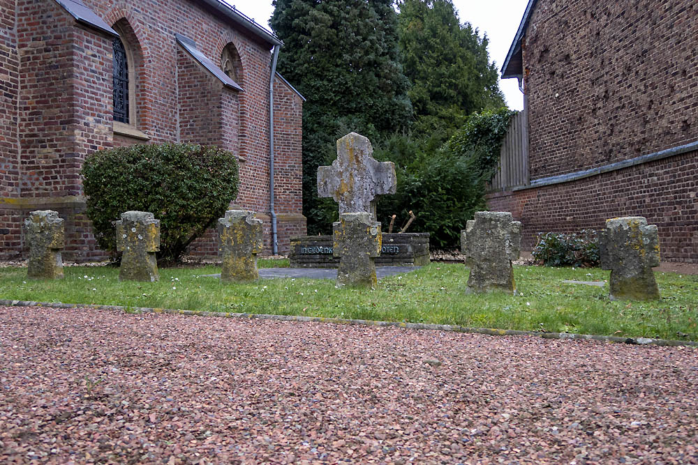 Duitse Oorlogsgraven en Monument Gsten