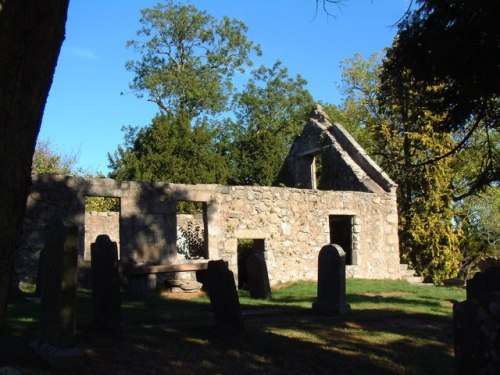 Commonwealth War Grave Drumoak Old Churchyard