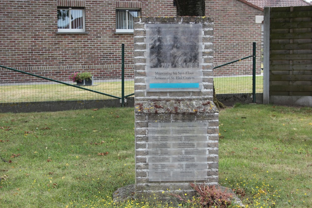 Monument Mijnenslag Sint-Elooi #2