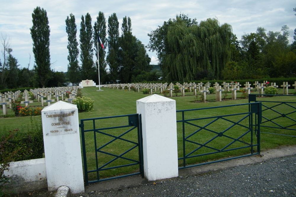 French War Cemetery Condé-Folie #1