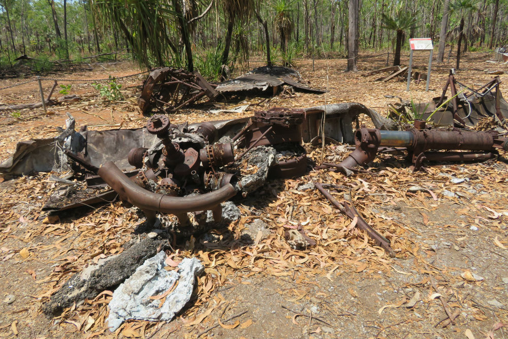 Crashlocatie & Restant B-24-J Liberator 