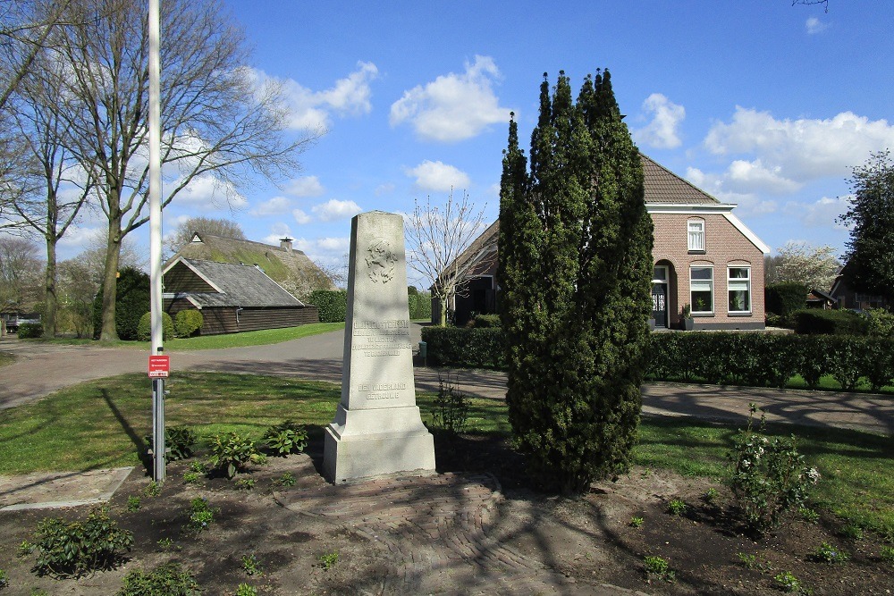 Verzetsmonument Carel Otterman Wachtum #1