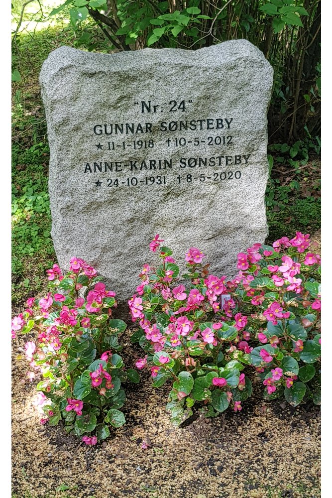 Memorial Gunnar Sonsteby #1
