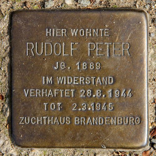 Stolperstein Gielower Strae 32c