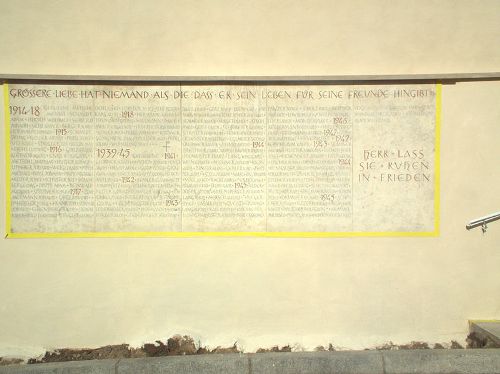 War Memorial Velburg Church #1