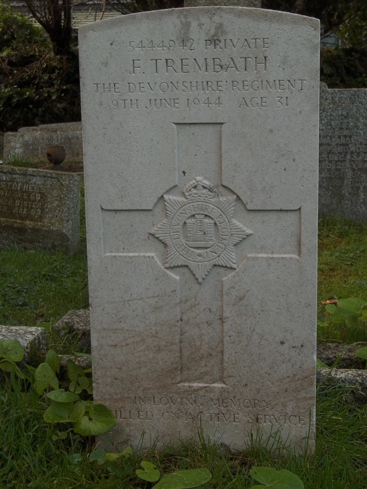 Commonwealth War Grave St. Breaca New Church Cemetery