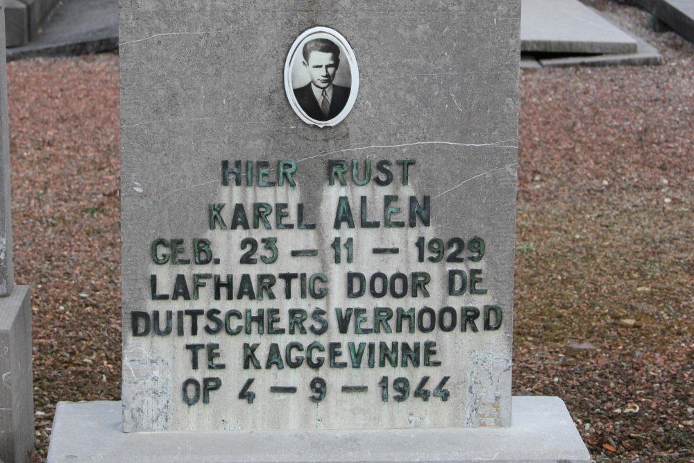 Belgische Oorlogsgraven Kaggevinne	 #1