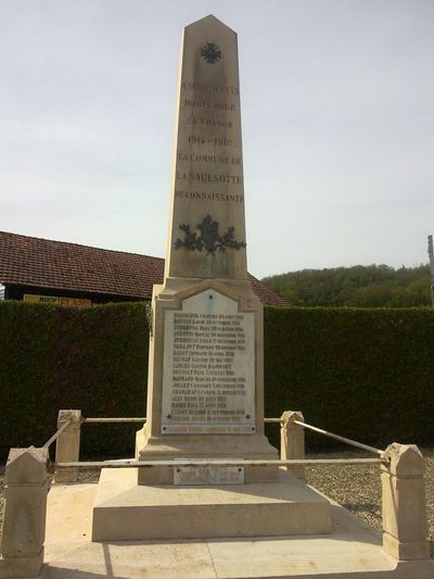 Oorlogsmonument La Saulsotte #1