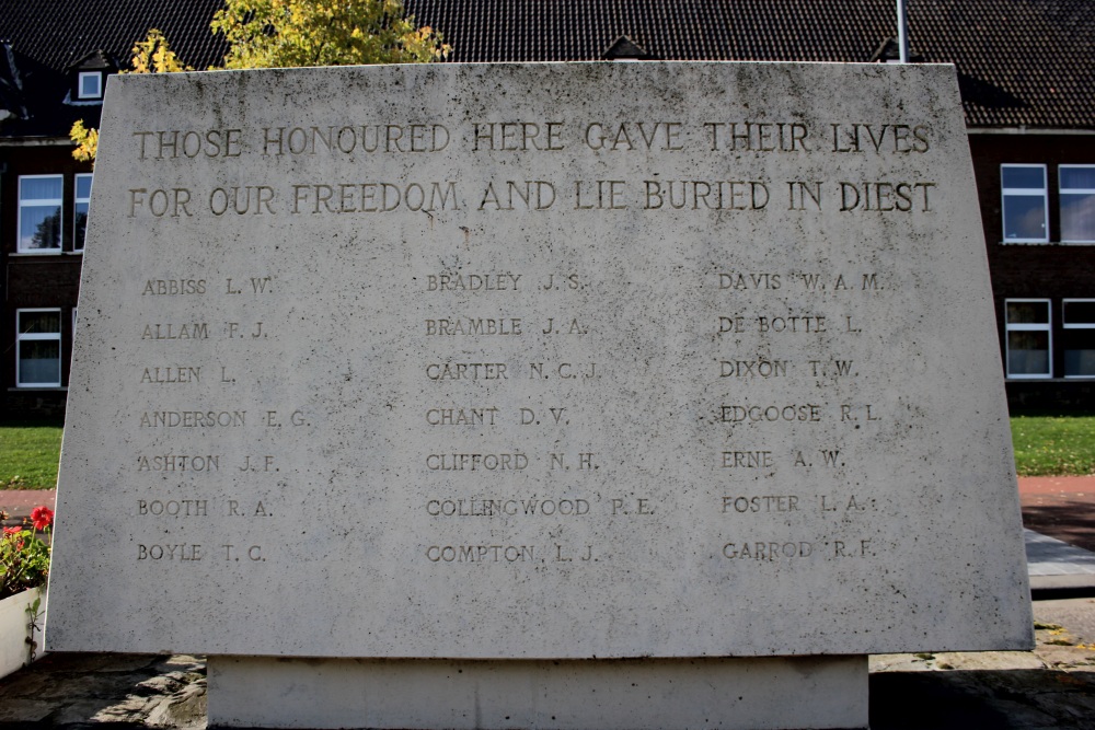 Memorial Fallen Allied Soldiers Diest #4