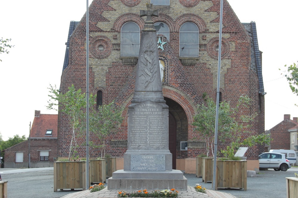 Oorlogsmonument Strazeele #2