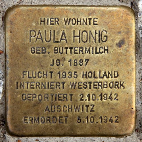 Stolpersteine Witzlebenplatz 5 #2