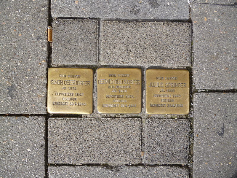 Stolpersteine Arnulfsplatz 4 #1