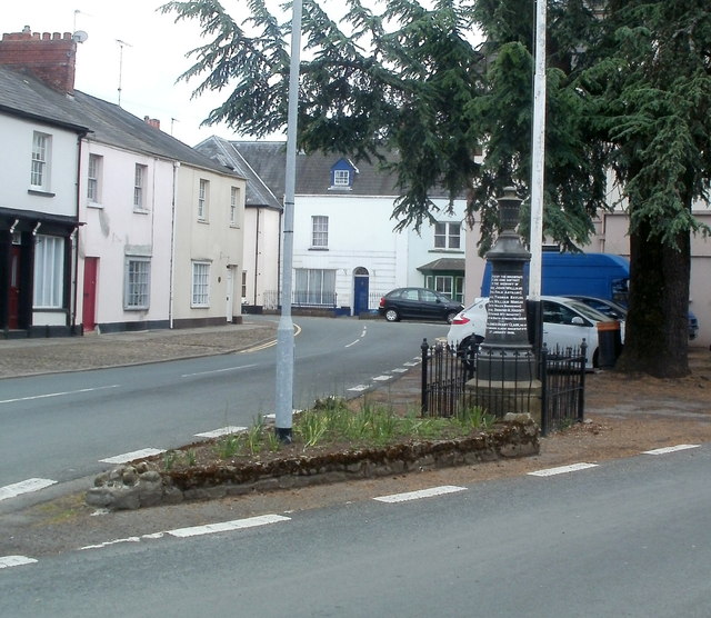 Boer War Memorial Usk #1