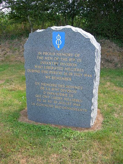 Monument 8e Amerikaanse Infanterie Divisie #1