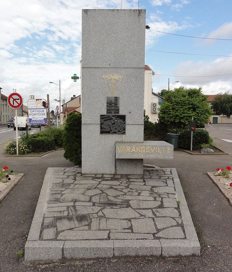 Resistance Memorial Varangéville #1