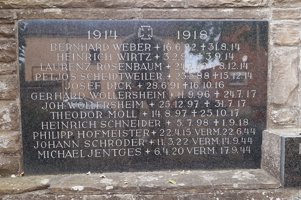 War Memorial Rövenich #3