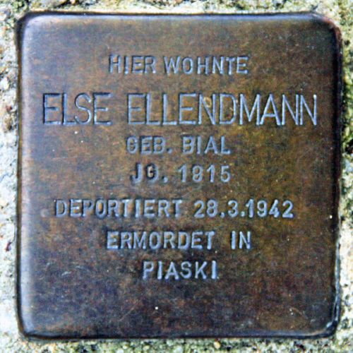 Stolpersteine Grner Weg 15 #1