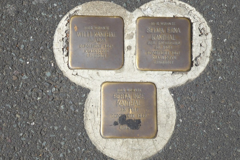 Stolpersteine Goldbacher Straße 23