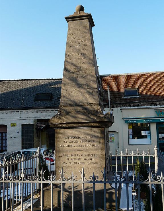 Monument Frans-Duitse Oorlog Busigny #1
