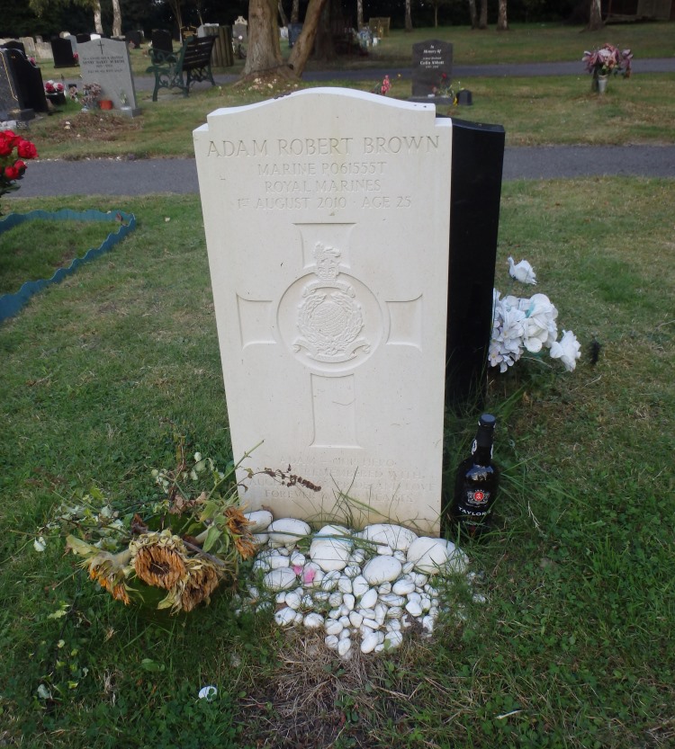 British War Grave Heathlands Cemetery #1