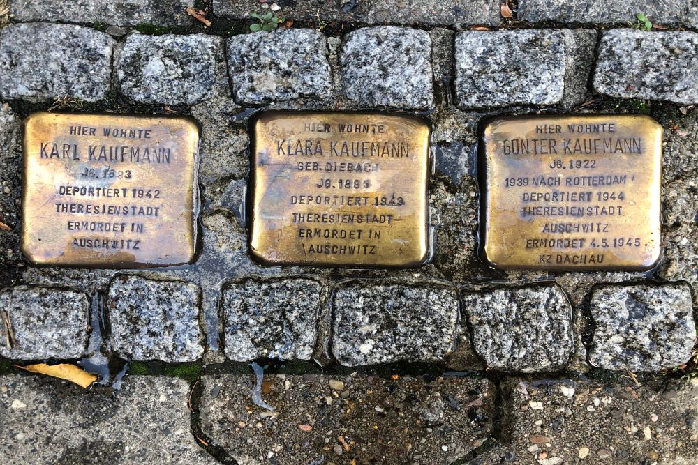 Stolpersteine Oberweg 4