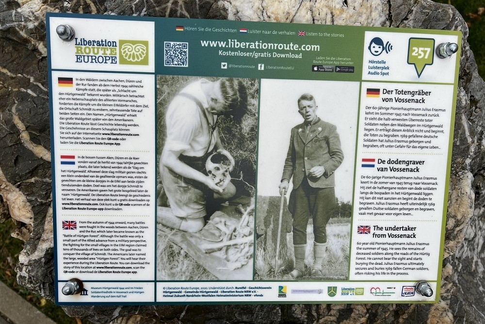 Liberation Route Marker 257: The undertaker from Vossenack #3