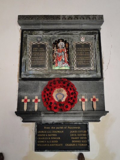 War Memorial St. Fabian and St. Sebastian Church #1