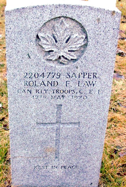 Commonwealth War Grave Custer County Cemetery