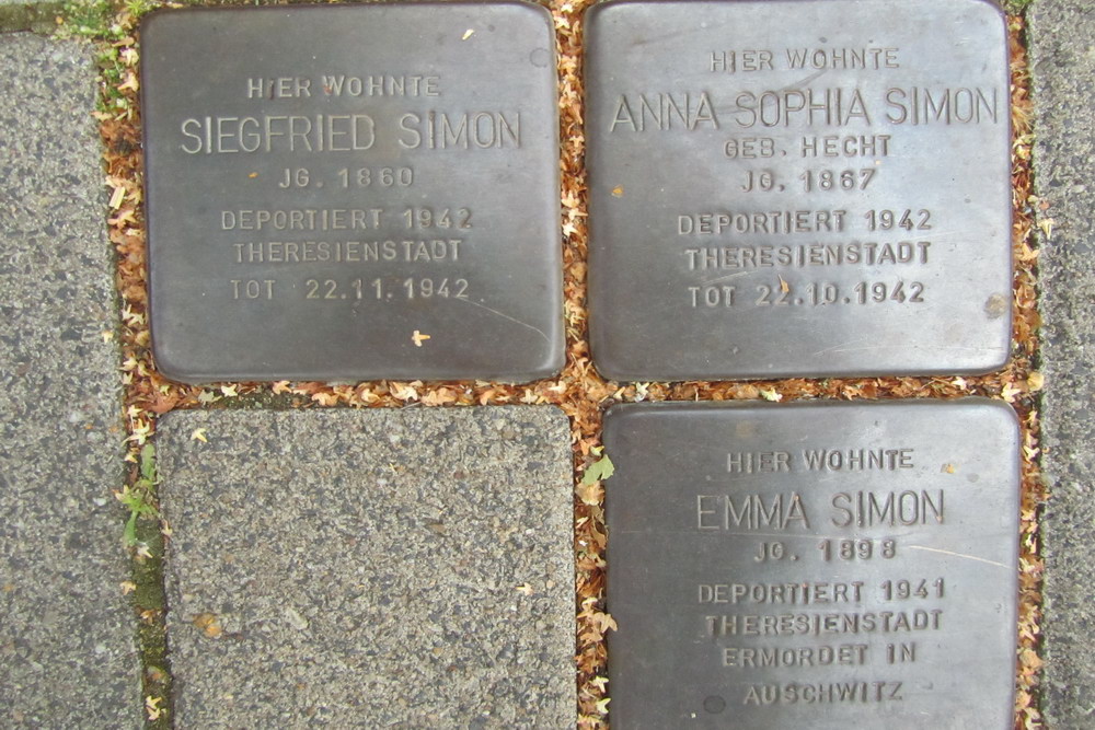 Stumbling Stones Walter-Rathenau-Straße 10 #1