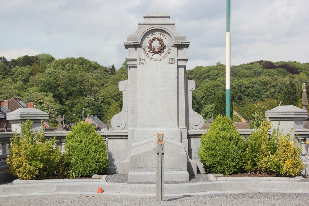 Oorlogsmonument Begraafplaats Wavre #2