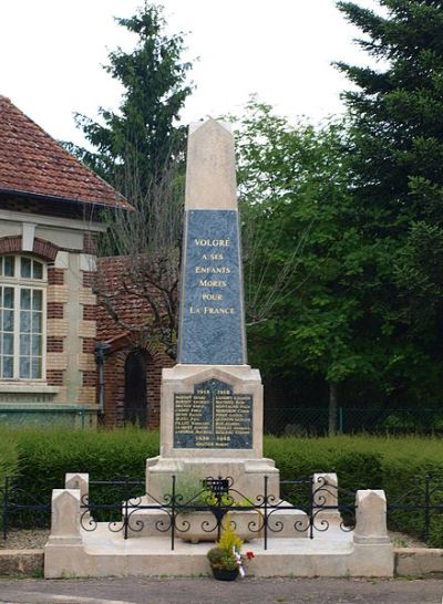 War Memorial Volgr