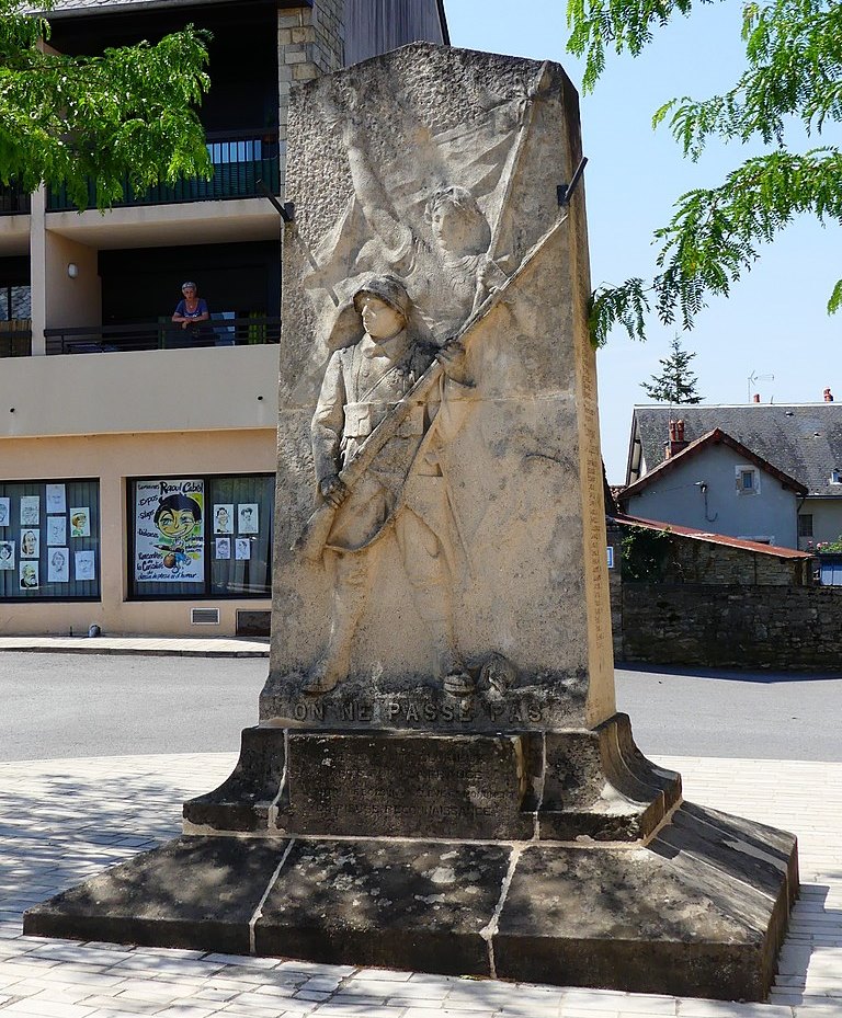 Oorlogsmonument Bozouls