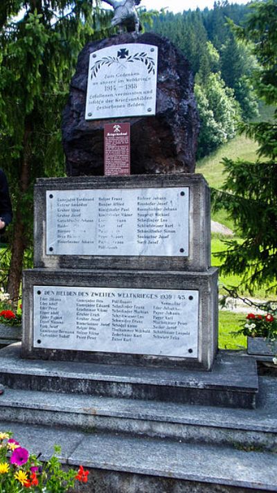 War Memorial Altenberg an der Rax #1