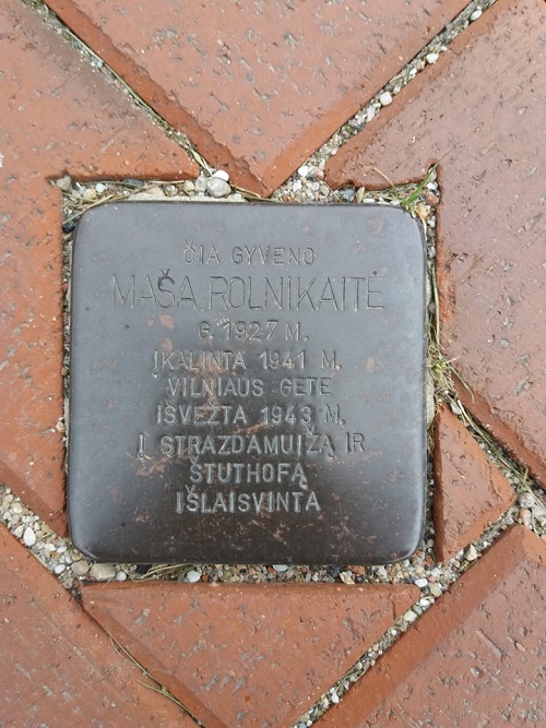 Stolperstein Laisvės al. 11 #2