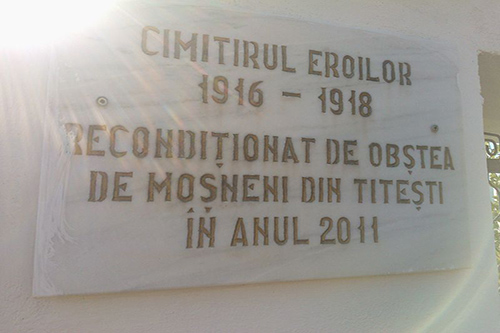 Romanian War Cemetery Titesti #1