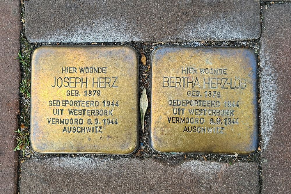 Stolpersteine Sint Christoffelstraat 30 #1