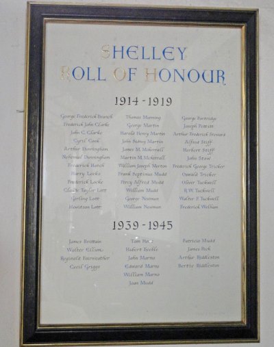 Erelijst Shelley Church #1