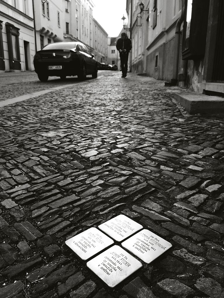 Stumbling Stones Na Hradbch 124