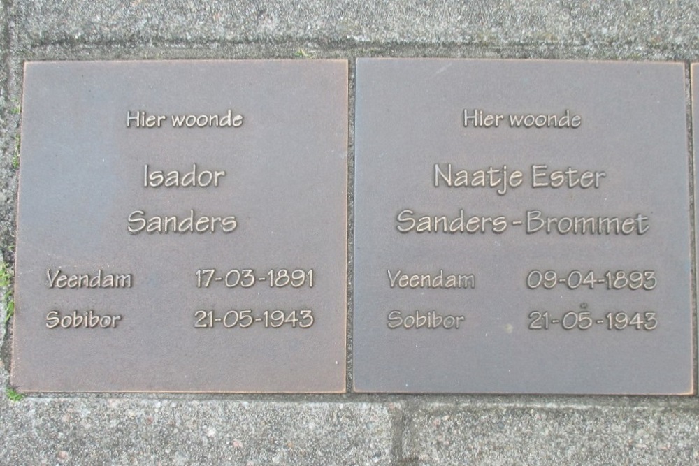 Memorial Stones Burgemeester de Hoopstraat 16 #2