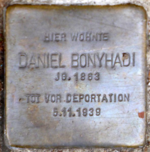 Stolpersteine Rainerstrae 4 #1