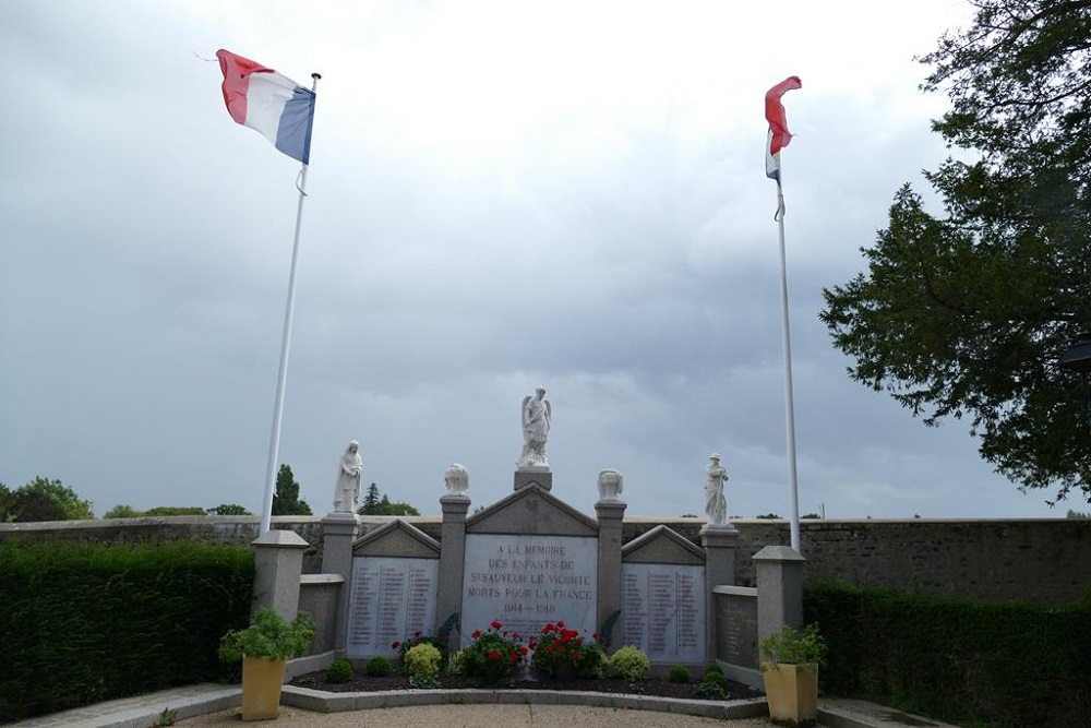 Oorlogsmonument Saint-Sauveur-le-Vicomte #2