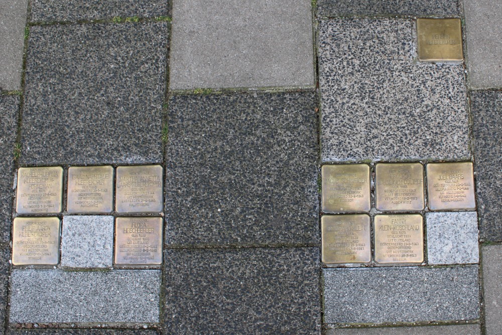 Stumbling Stones Plantage Middenlaan 16 #1