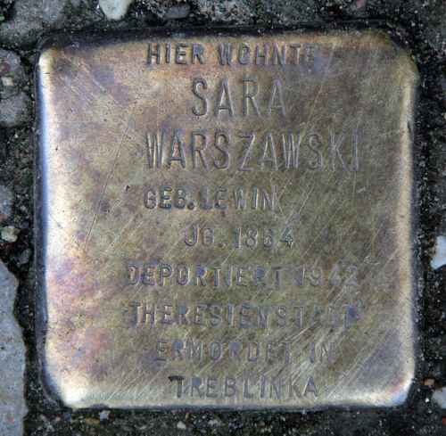 Stolperstein Bundesratufer 2